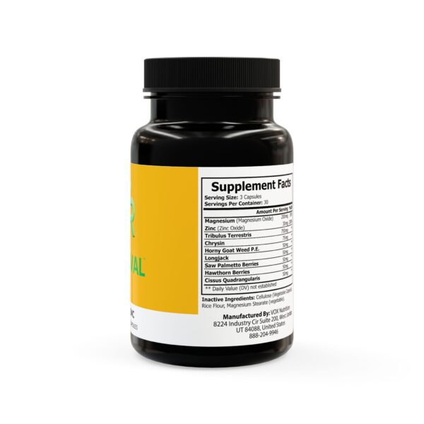 Magnesium Zinc Supplement (90 Capsules) - Image 3