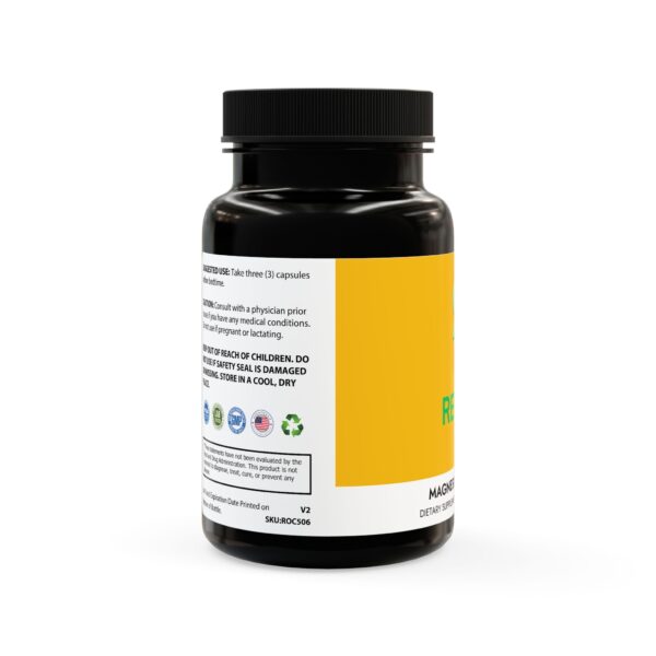 Magnesium Zinc Supplement (90 Capsules) - Image 2