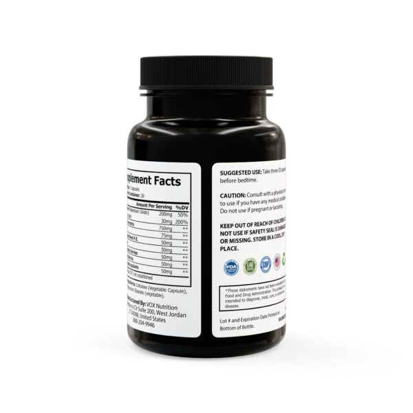 Magnesium Zinc Supplement (90 Capsules) - Image 4